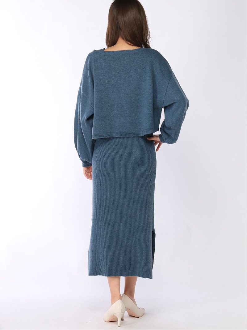 楽天市場 Rakuten Fashion Sale 34 Off 7gレイヤード2pワンピ Lowrys Farm ローリーズファーム ワンピース ニットワンピース グレー ブラウン ブルー ベージュ Rba E 送料無料 Lowrys Farm ローリーズファーム