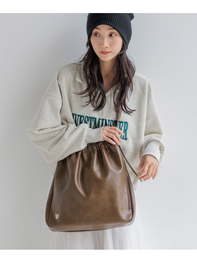 【楽天市場】【SALE/20%OFF】ギャザーショルダーBAG LOWRYS FARM ローリーズファーム バッグ ショルダーバッグ ブラウン ...