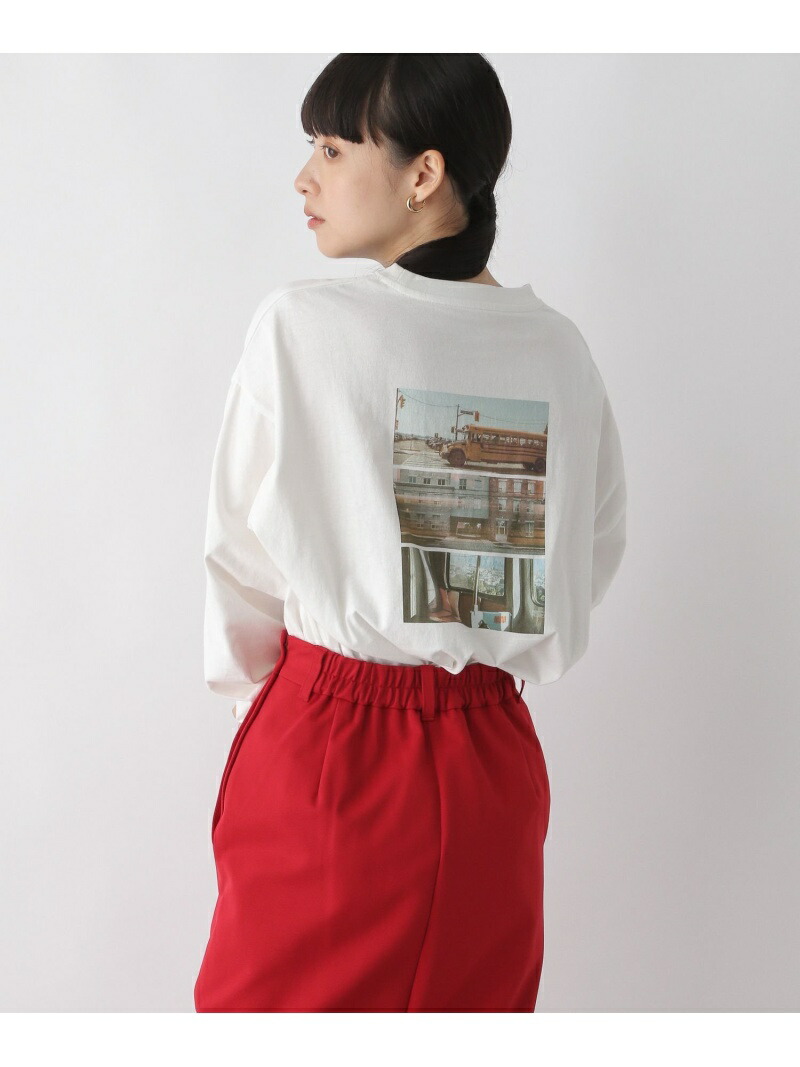 【楽天市場】【SALE／45%OFF】(W)フォトTLS LOWRYS FARM ローリーズファーム トップス カットソー・Tシャツ ホワイト ...