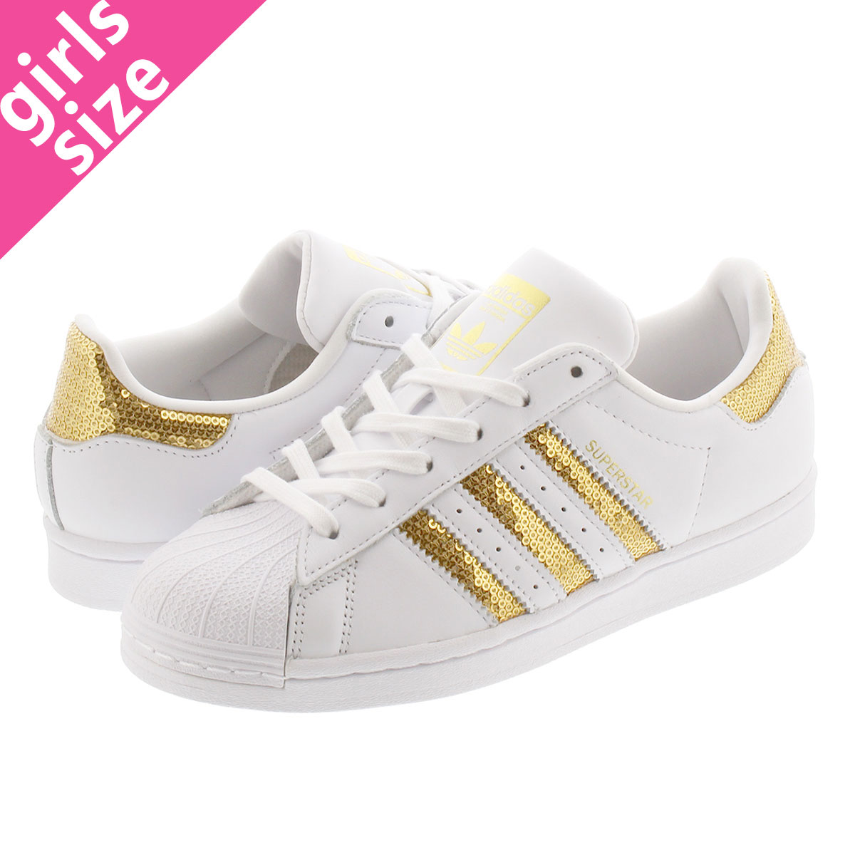 国内配送 楽天スーパーsale Adidas Superstar W アディダス スーパースター ウィメンズ Ftwr White Gold Metallic Ftwr White G 信頼 Www Natskies Com