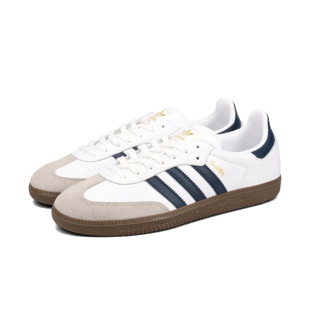 スニーカー adidas Samba OG White Brown JH8796 adidas Samba OG Shoes - White | Free Shipping with adiClub