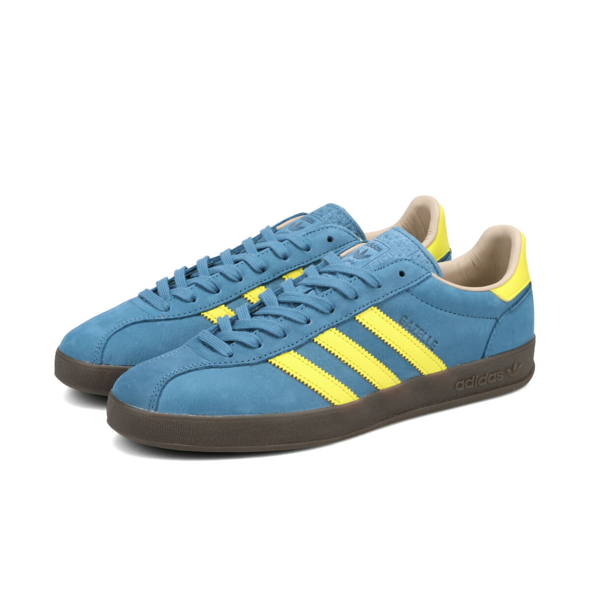 【30%OFF】 adidas GAZELLE INDOOR PRO アディダス ガゼル ガッツレー インドア プロ メンズ レディース スニーカー ローカット SUPPLIER COLOUR/SHOCK YELLOW/CHARCOAL ブルー JR8838