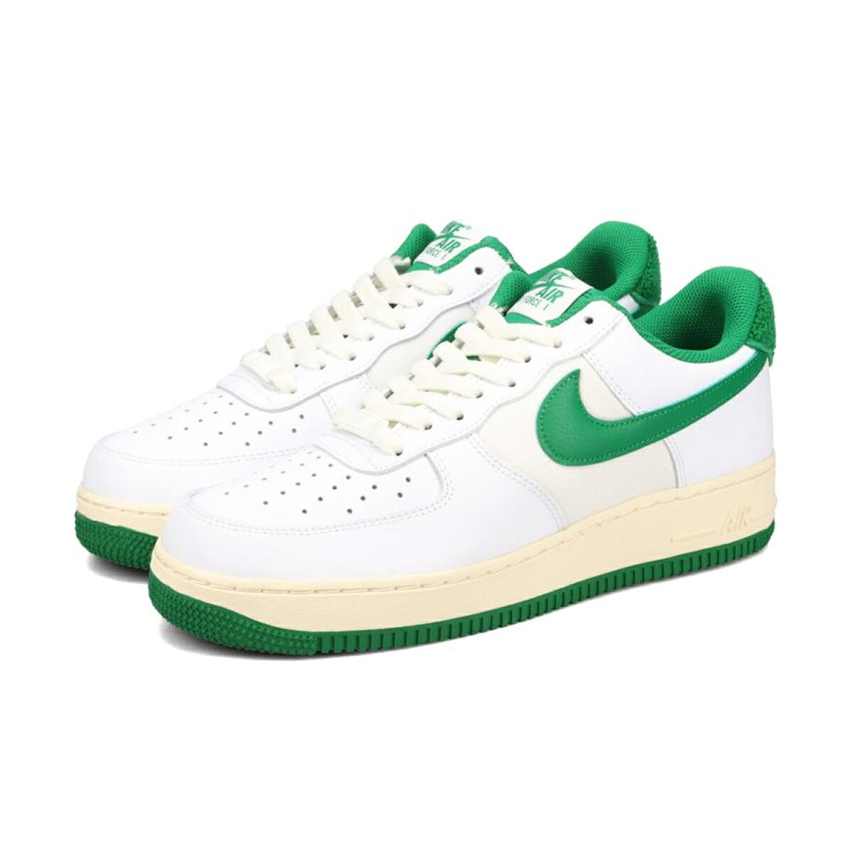 NIKE AIR FORCE 1 '07 LV8 ナイキ エア フォース 1 '07 エレベイト 海外限定 日本未発売モデル WHITE/PINE GREEN/SAIL/WHITE DO5220-131｜KICKS LAB. アウトレット店