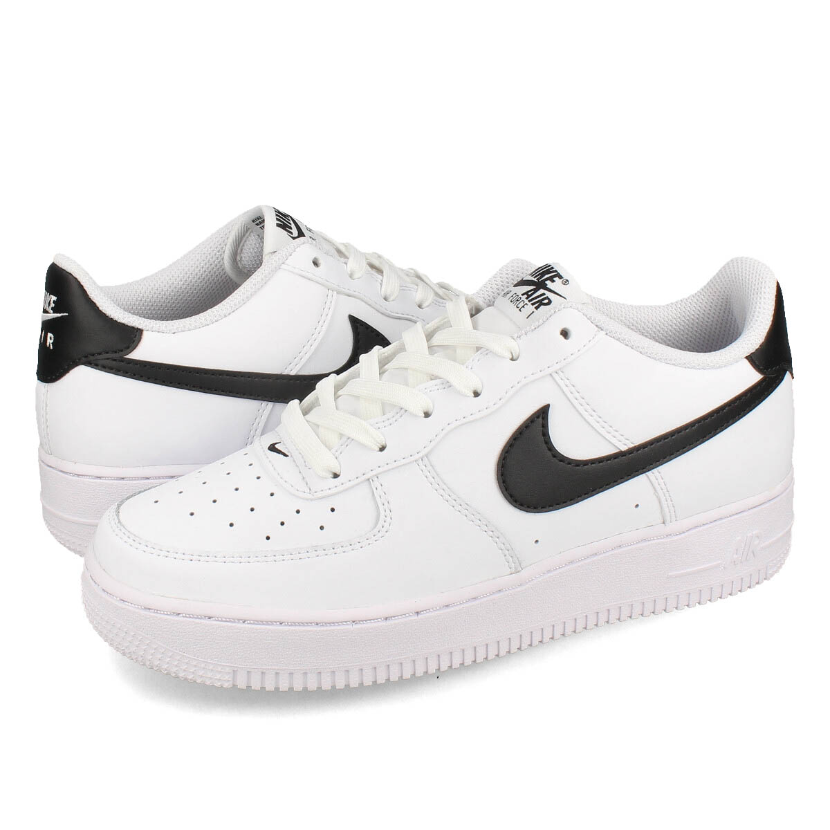 【新品23.5cm】NIKE｜エアフォース１GS｜ブラック/グリーン/ホワイト 新品23.5cm】NIKE エアフォース1ホワイト/グリーン/ガムソール