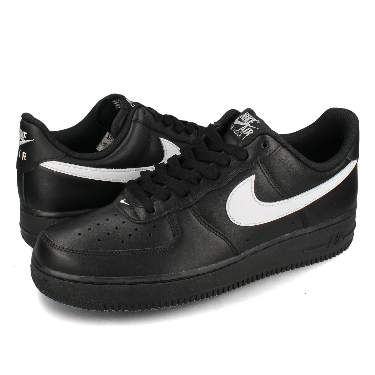 【NIKE】315122-001◆ナイキ エア フォース 1 '07ロー◆Black 楽天市場】NIKE AIR FORCE 1 07 black/black 315122-001 ナイキ