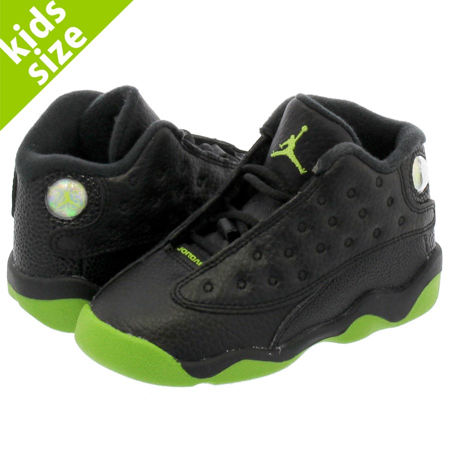 jordan 13 black green