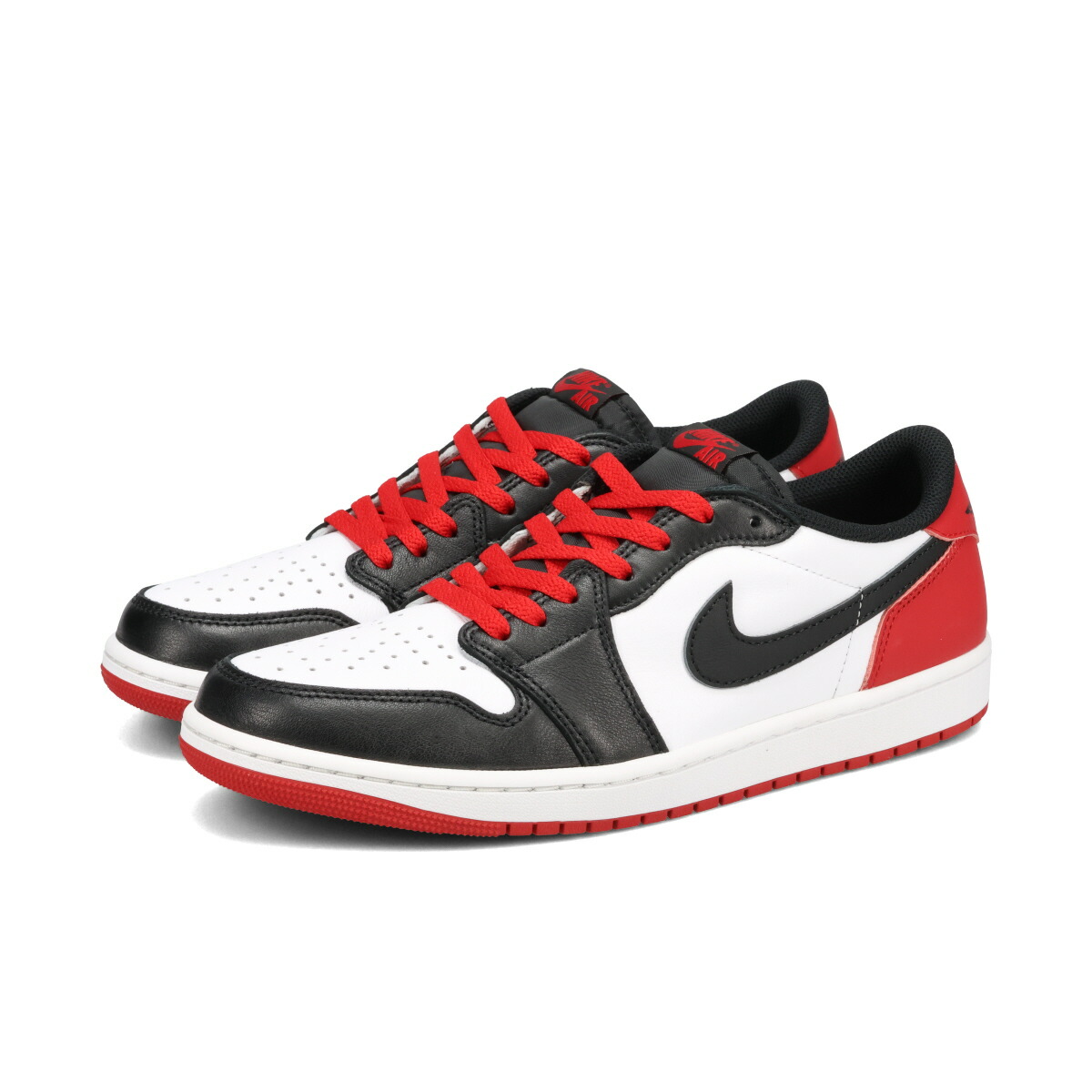 靴 Air Jordan 1 retro Low OG Black Toe Jordan 1 Retro Low OG 'Black Toe' - Air Jordan - CZ0790 106