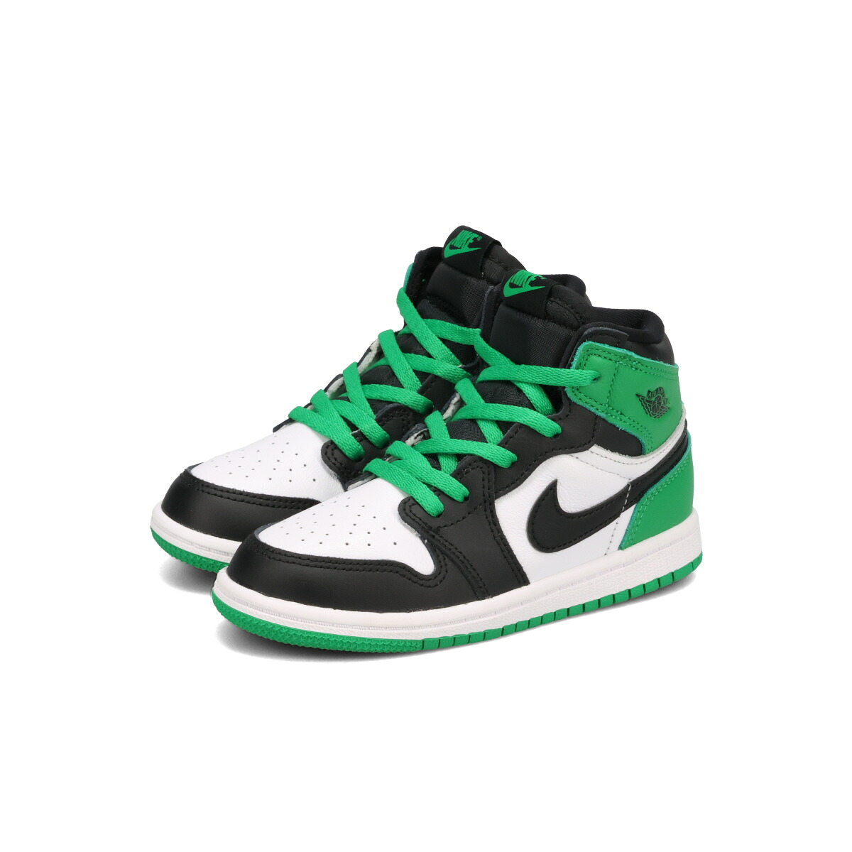 NIKE AIR JORDAN 1 RETRO HIGH OG TD ナイキ エア ジョーダン 1 レトロ ハイ OG TD ベビー 子ども ハイカット BLACK/LUCKY GREEN/WHITE ブラック fd1413-031