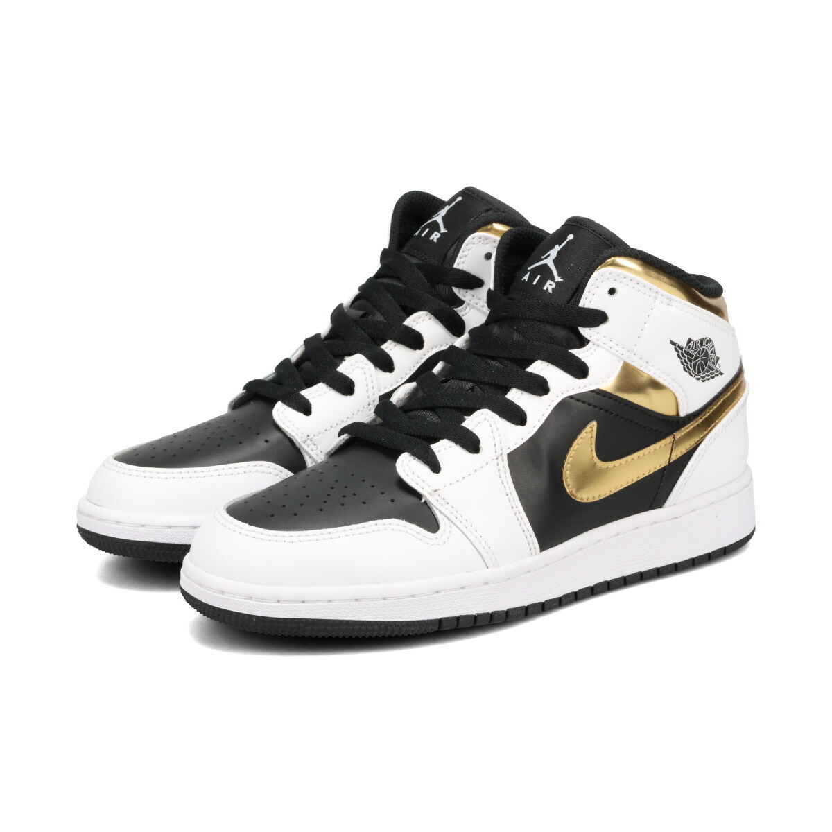 楽天市場】NIKE AIR JORDAN 1 MID GS 【WHITE GOLD】 ナイキ