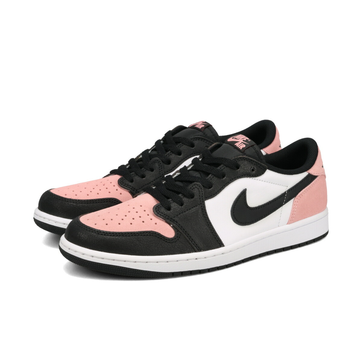 NIKE AIR JORDAN 1 RETRO LOW OG ナイキ エア ジョーダン 1 レトロ ロー OG メンズ スニーカー ローカット BLACK/BLEACHED CORAL/WHITE ブラック CZ0790-061