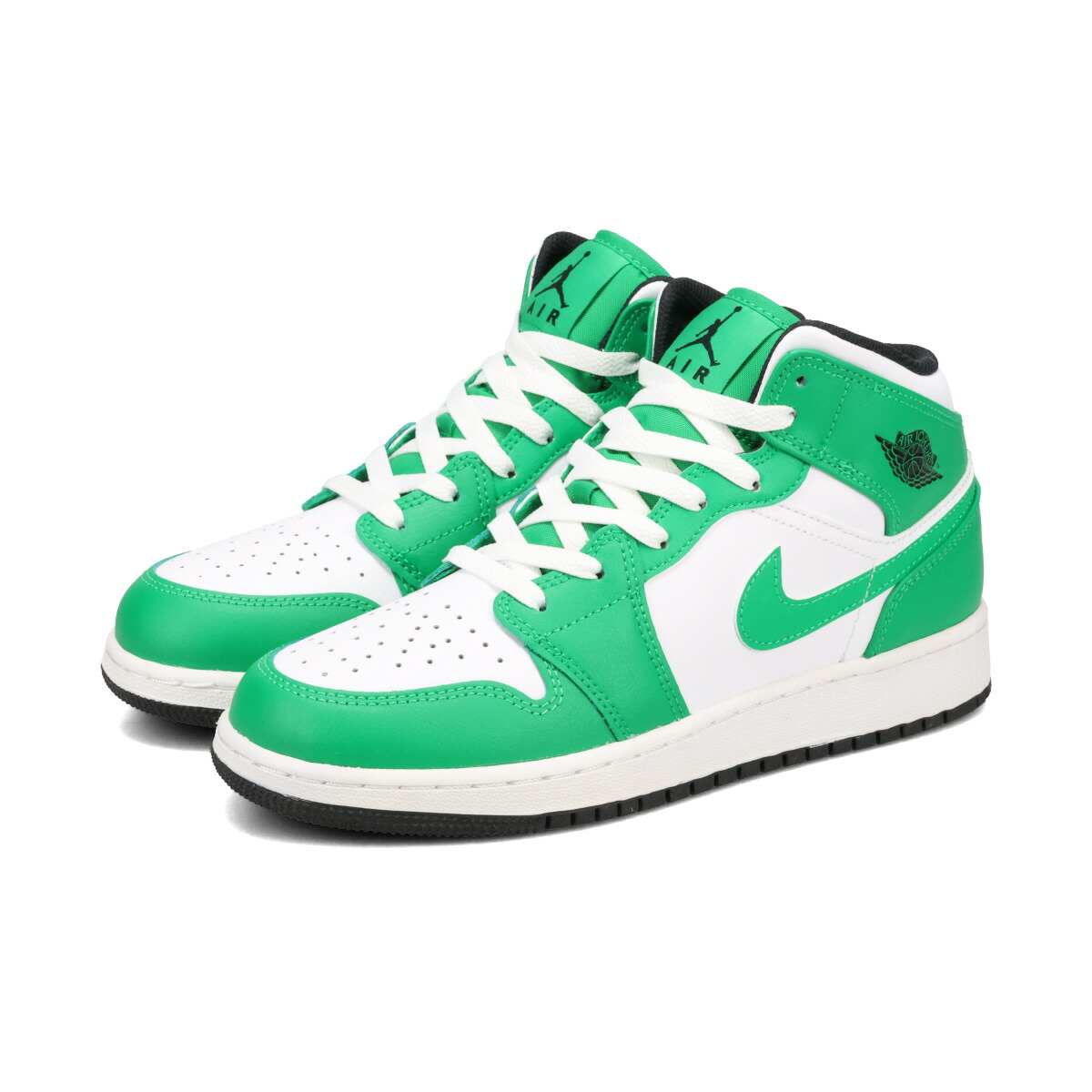 Nike Air Jordan 1 黒/白/緑 エア ジョーダン 1 ナイキ スニーカー メンズ エアジョーダン1