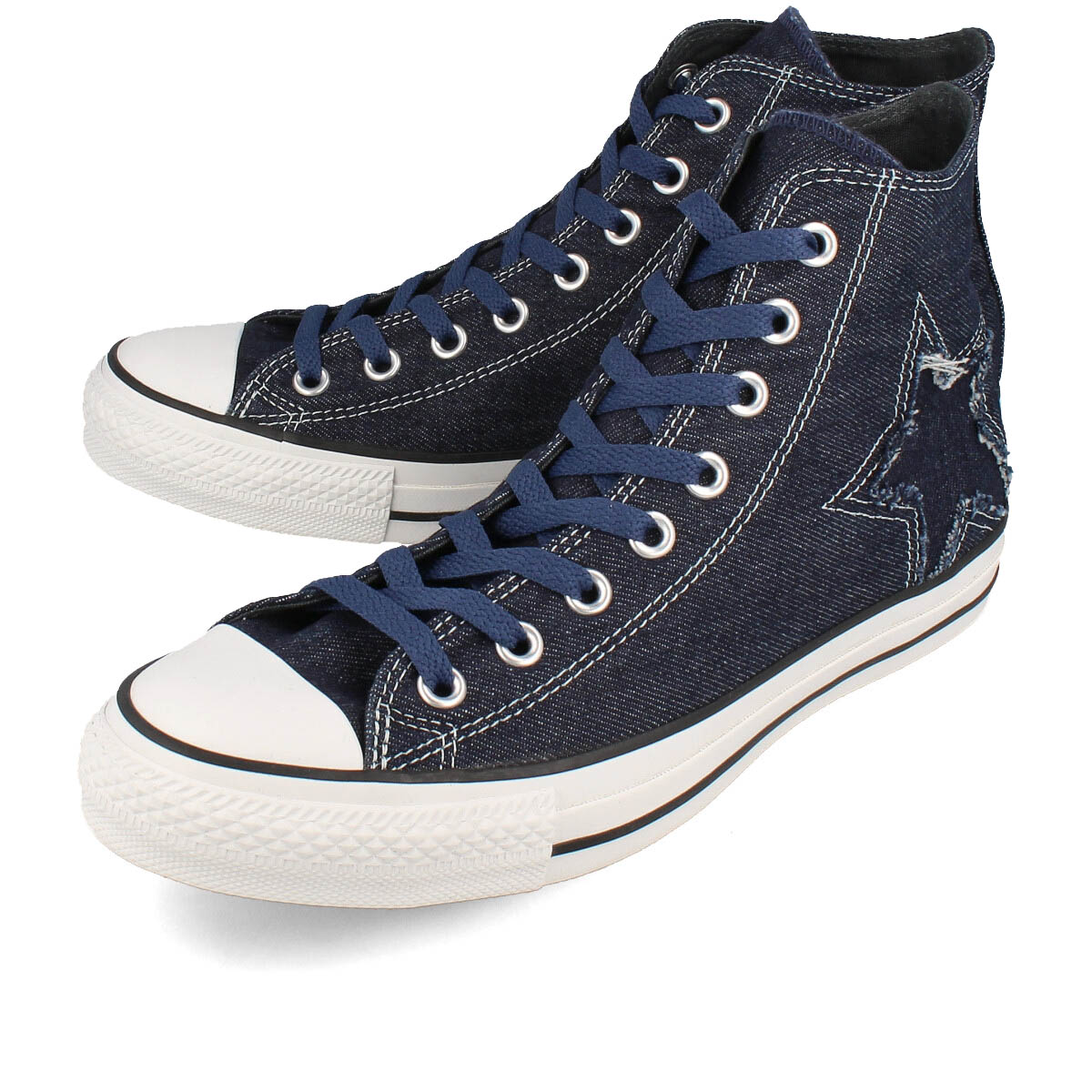 コンバース ハイカット ダークブルー デニム23.5 CONVERSE コンバース オールスター スニーカー メンズ