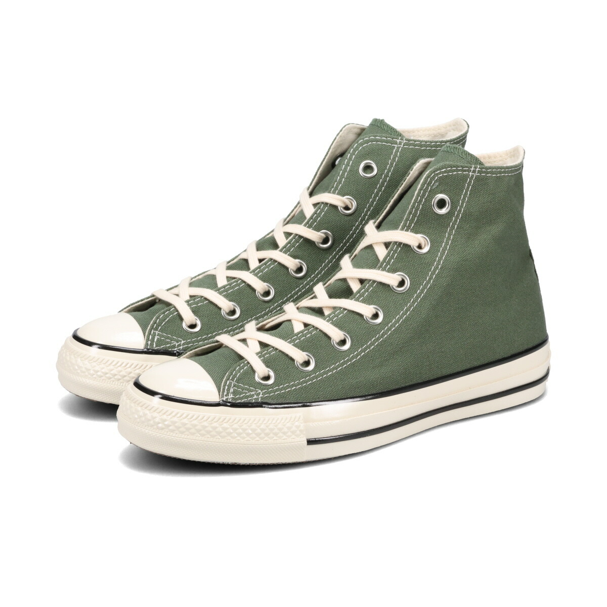 26cm CONVERSE ALL STAR オリーブグリーン ハイカット 韓国 CONVERSE】 コンバース AS (R) OLIVE GREEN LEATHER HI