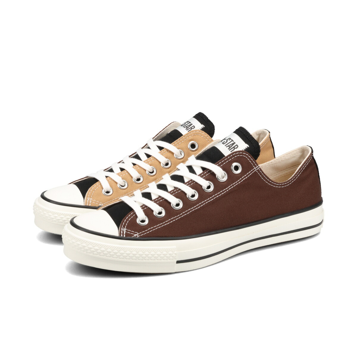 【40%OFF】 CONVERSE CANVAS ALL STAR J OX コンバース キャンバス オールスター J OX メンズ レディース スニーカー ローカット 日本製 DARK BROWN/BLACK/BROWN マルチカラー 31315480