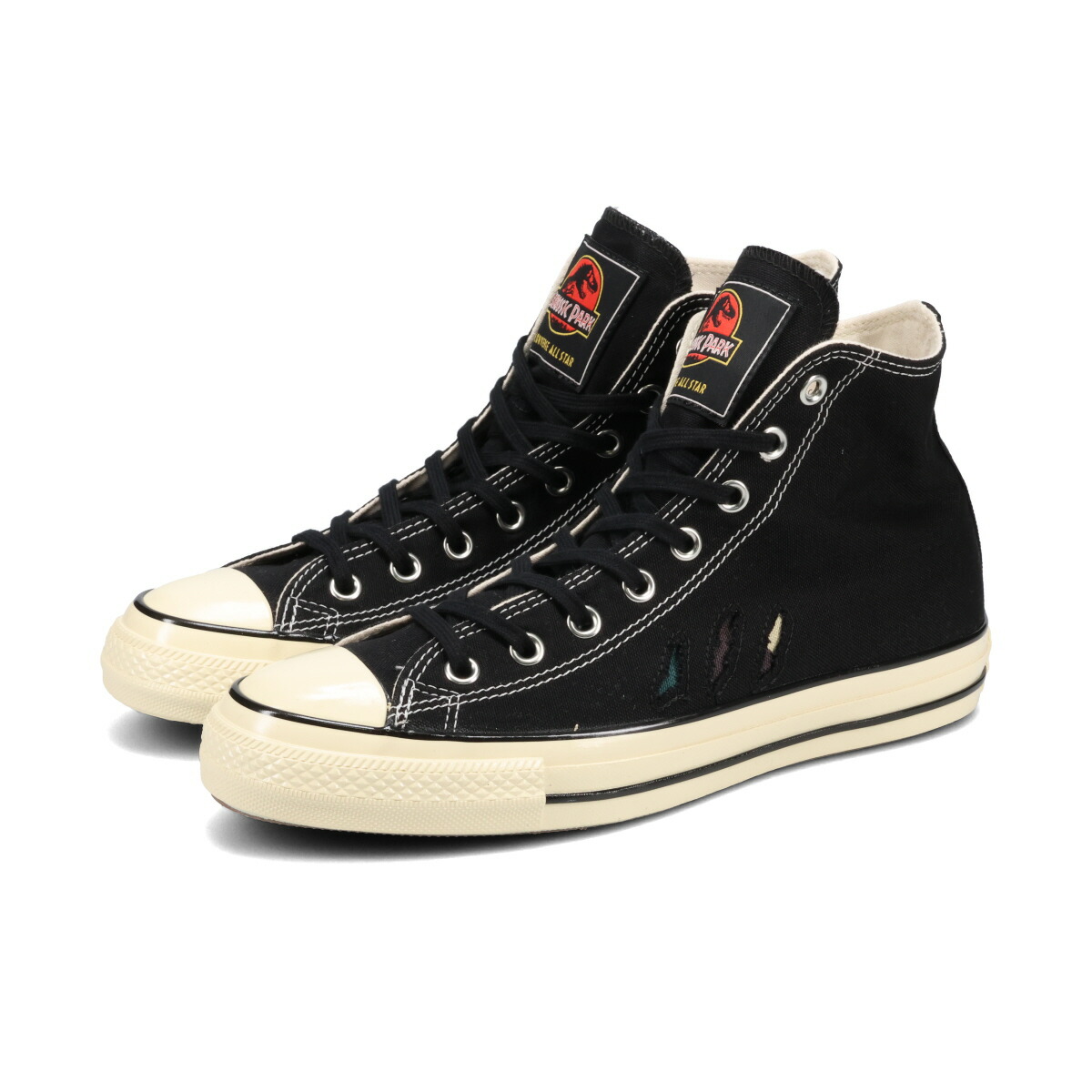 【40%OFF】 CONVERSE ALL STAR AGED RL HI / JURASSIC PARK コンバース オールスター エイジド RL HI / ジュラシック・パーク メンズ レディース スニーカー ハイカット BLACK/CAMO ブラック 31315560画像