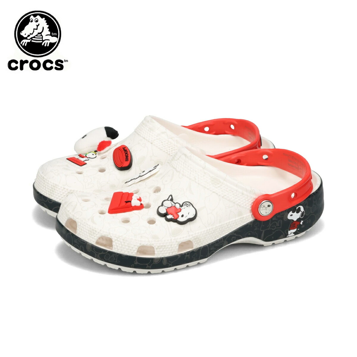 PEANUTS クロックス M7/W9 Crocs Peanuts crocs M7/W9