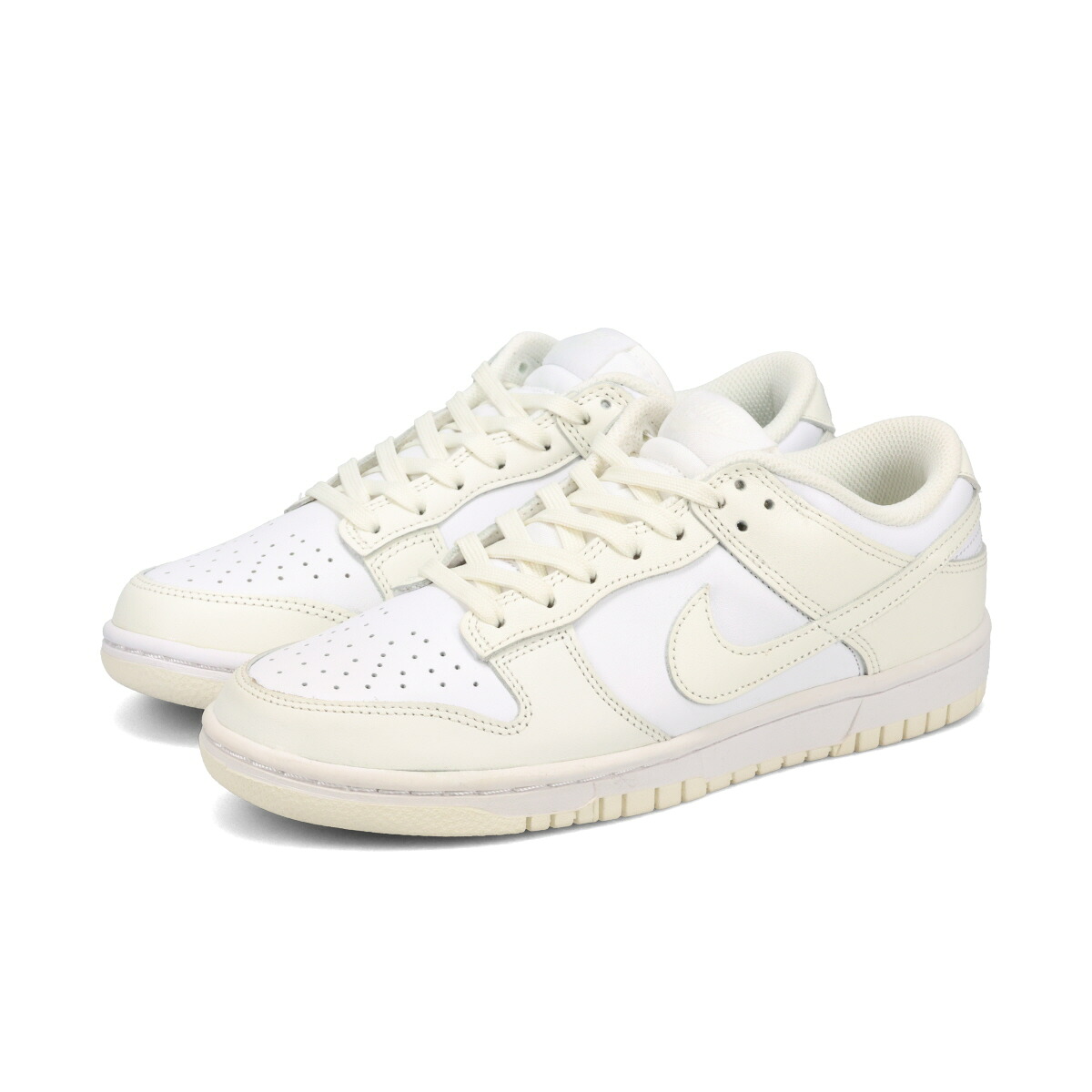 【12,000円均一SALE】 NIKE WMNS DUNK LOW ナイキ ウィメンズ ダンク ロー レディース スニーカー ローカット WHITE/SAIL/WHITE ホワイト DD1503-121｜KICKS LAB. アウトレット店