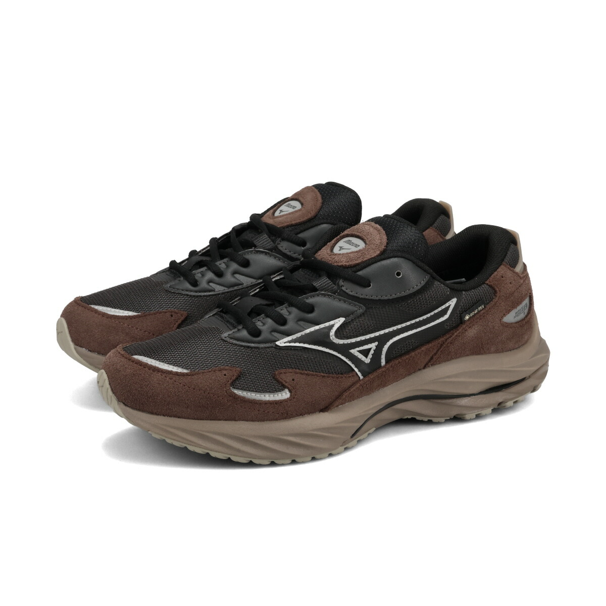 【30%OFF】 MIZUNO WAVE RIDER B GTX ミズノ ウエーブ ライダー ゴアテックス メンズ スニーカー ローカット 日本製 BLACK SAND/BLACK/CHICORY COFFEE ブラック D1GA245205