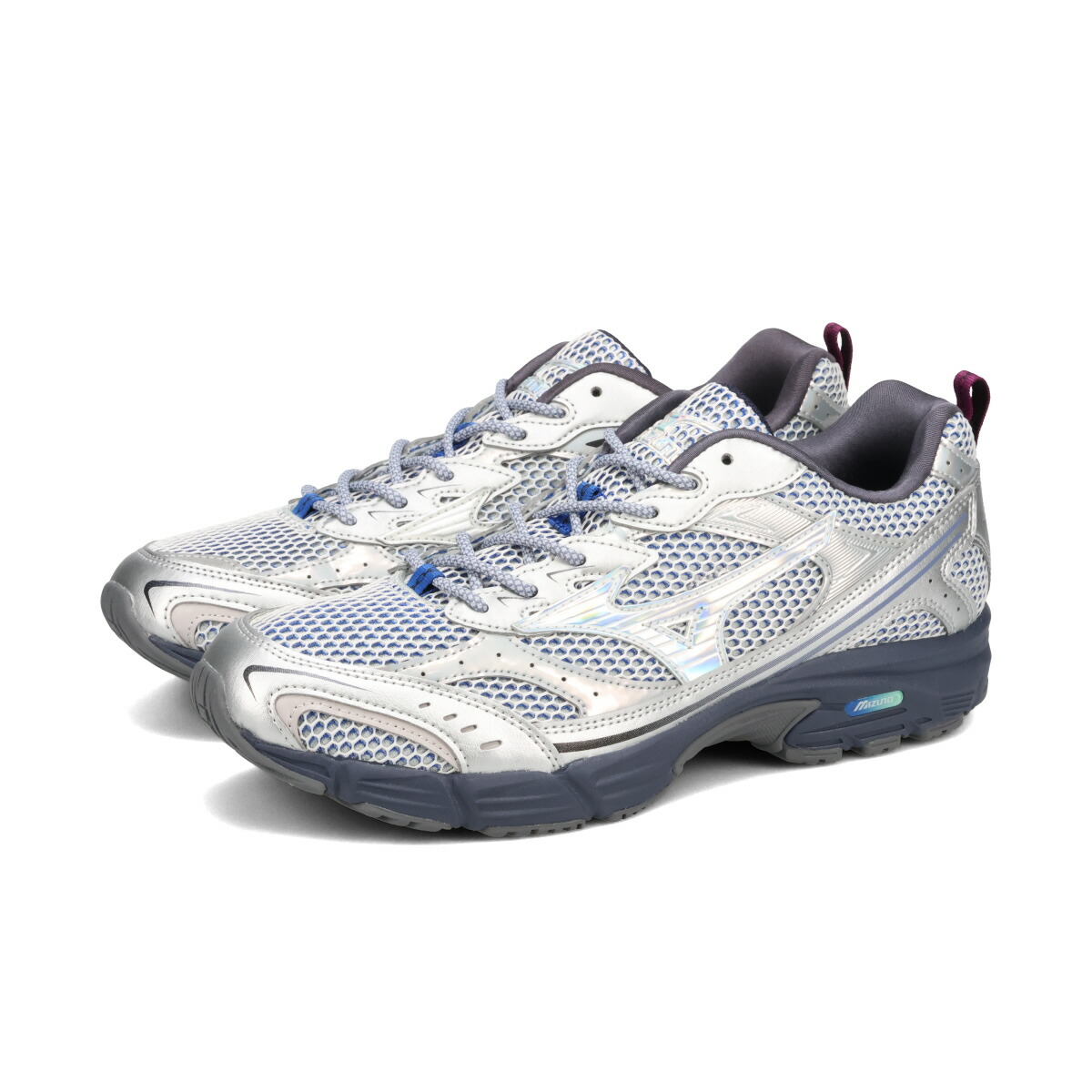 【30%OFF】 MIZUNO MXR ミズノ エムエックスアール メンズ レディース スニーカー ローカット SILVER/SILVER/NIMBUS CLOUD シルバー D1GA255301