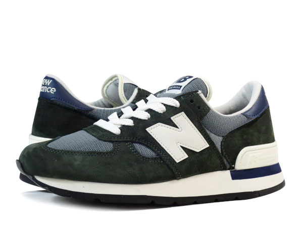 new balance 990 green navy