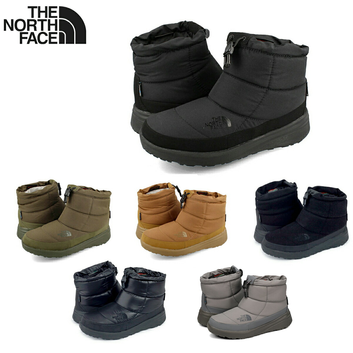 ノースフェイスヌプシWP VIII SHORT    22cm THE NORTH FACE ノースフェイス 撥水 ヌプシ ショート ブーツ