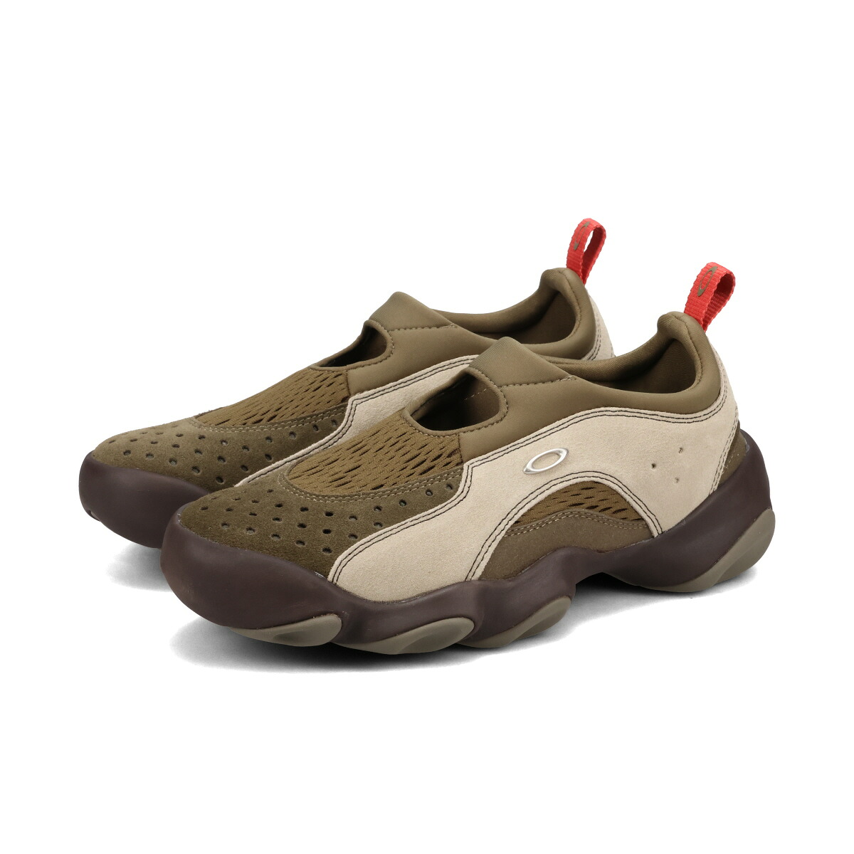 【30%OFF】 OAKLEY FACTORY TEAM FLESH SANDAL オークリー ファクトリー チーム フレッシュ サンダル メンズ スニーカー ローカット STONE/OLIVE ブラウン S02004457D125-STO