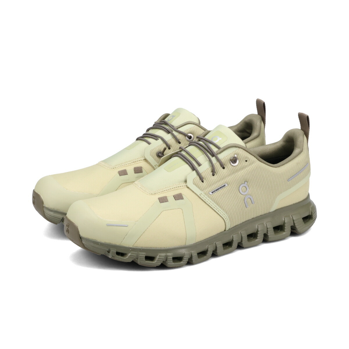 国内配送 On Cloud 6 Wp CAPER/GROVE Men's Cloud 6 Waterproof | Green & Brown | On United States