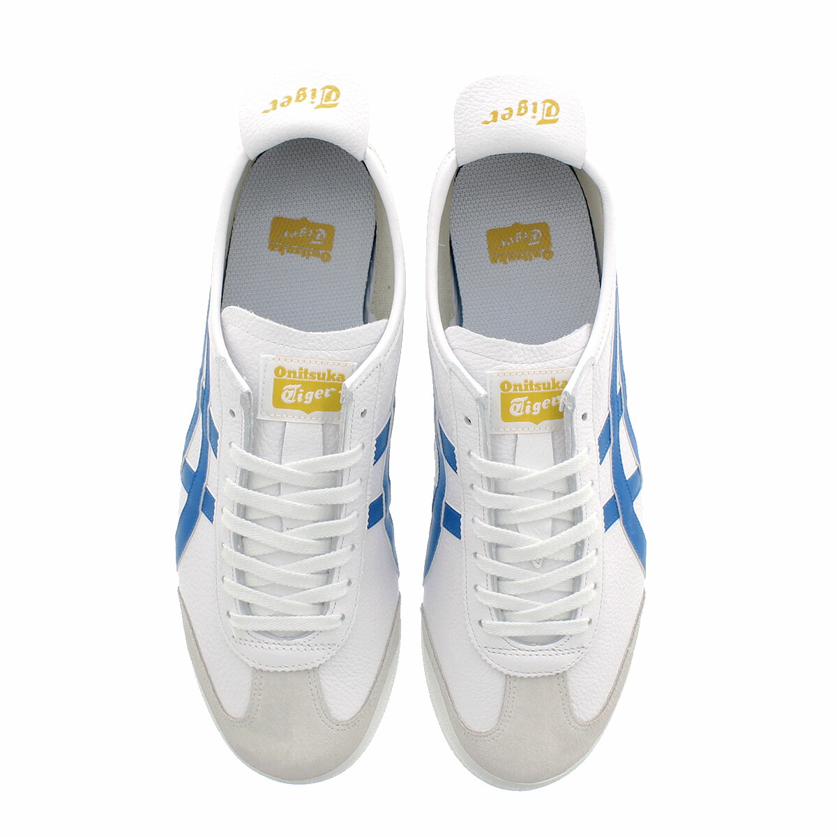 高い品質 Onitsuka Tiger Mexico 66 オニツカタイガー メキシコ 66 White Freedom Blue 1183a201 100 新しい到着 Mail Aladhwa Sch Com