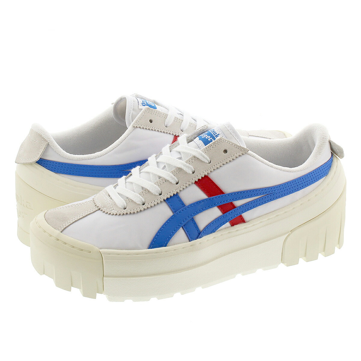 15時までのご注文で即日発送 Onitsuka Tiger DELEGATION CHUNK オニツカ タイガー デレゲーション チャンク  WHITE/DIRECTOIRE BLUE 1183a585-105