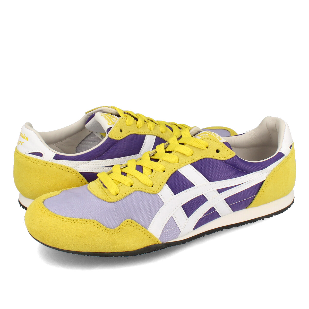 Onitsuka Tiger SERRANO セラーノ1183B400 イエロー Onitsuka Tiger SERRANO 1183b400-755 YELLOW/BLACK Unisex [US