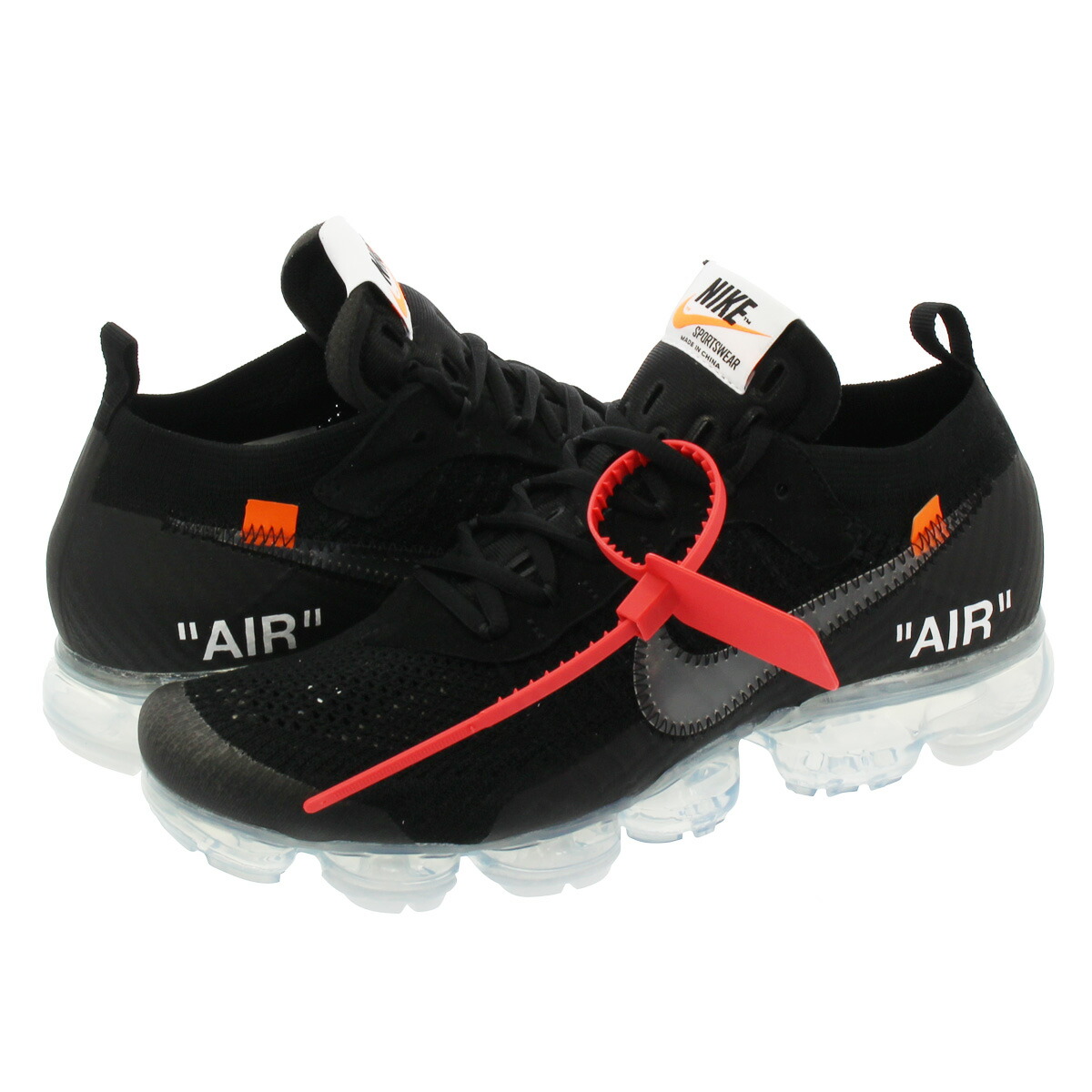 新しい季節 スニーカー ビッグ スモールサイズ 31 002 Crimson Clear Black Total フライニット マックス ヴェイパー エア ナイキ Off White Flyknit Vapormax Air Nike Dgb Gov Bf
