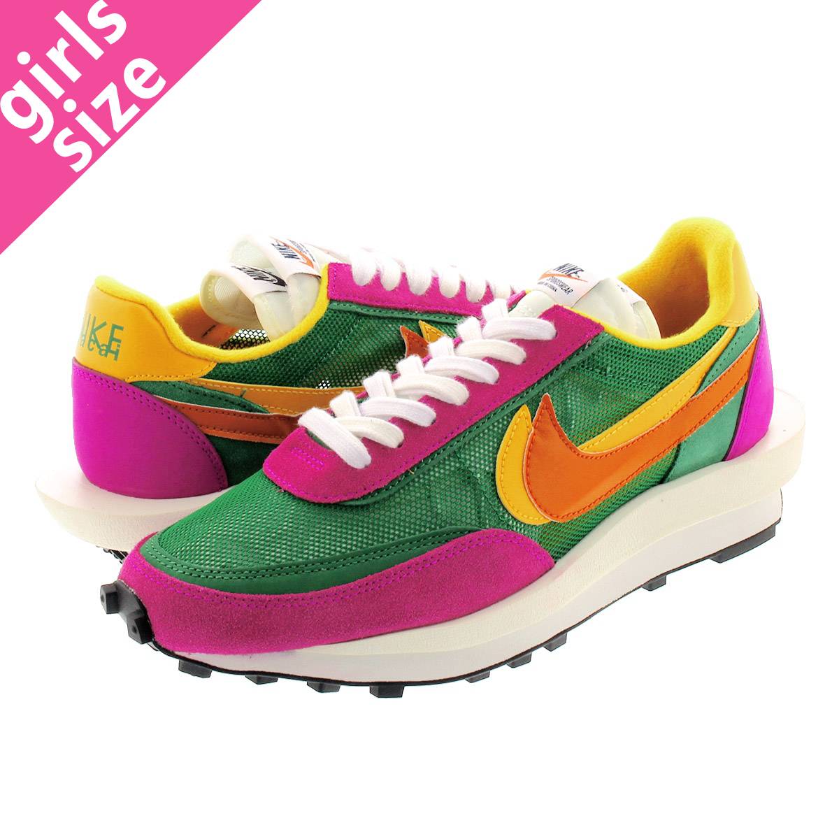 sacai x nike pine green
