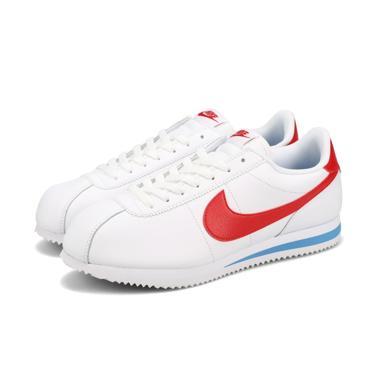 NIKE CORTEZ ナイキ コルテッツ メンズ スニーカー ローカット WHITE/VARSITY RED/VARSITY BLUE ホワイト DM4044-108｜KICKS LAB. アウトレット店