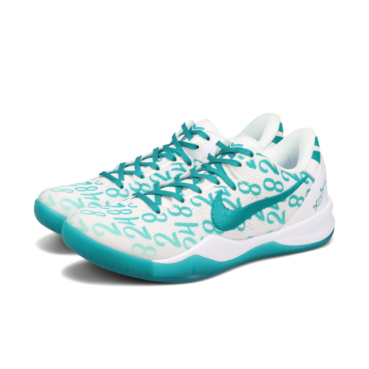 KOBE VIII コービー8 20.5 ナイキ Kobe 8 Protro【HF9550-100】White/Court Purple│バスケ