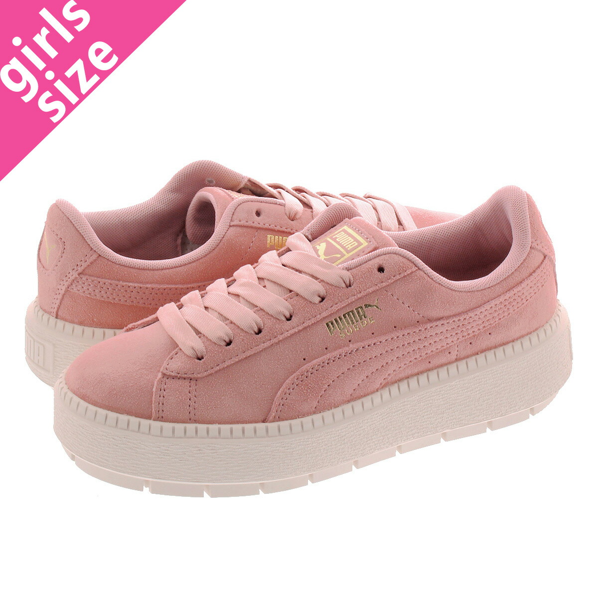 puma suede platform