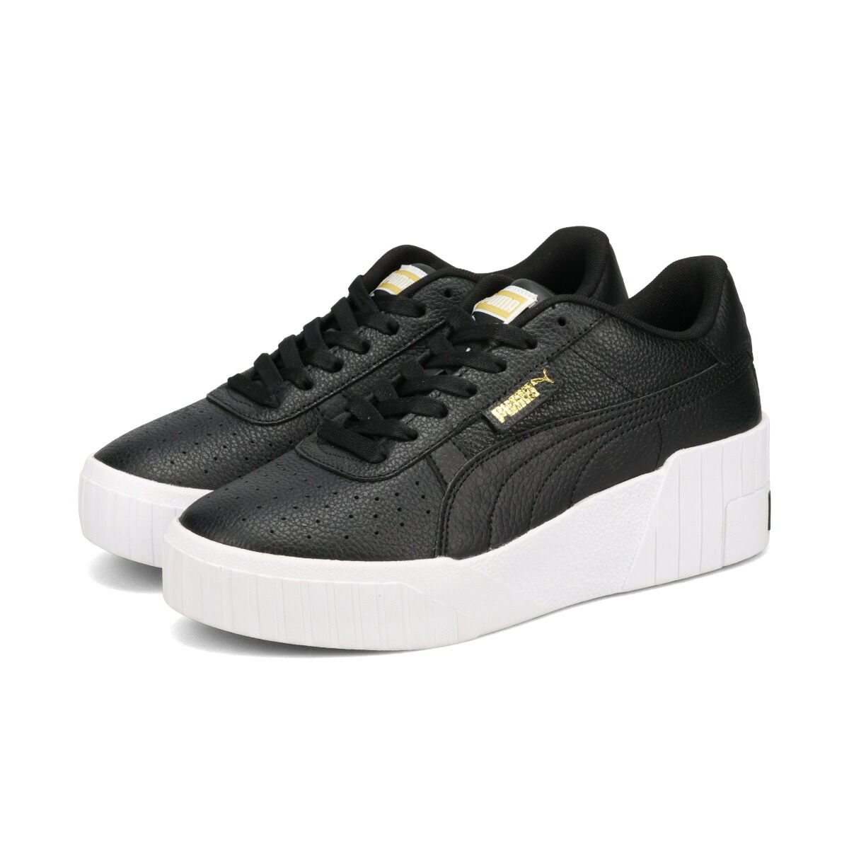 PUMA【カリウェッジ☆ブラック】厚底ソールで足長効果！ 楽天市場】[ PUMA ] レディース 厚底 スニーカー シューズ