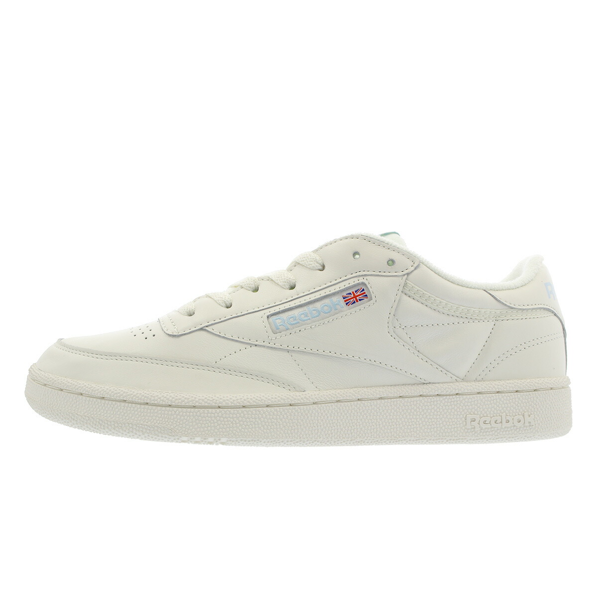 reebok club c 85 classic white denim glow