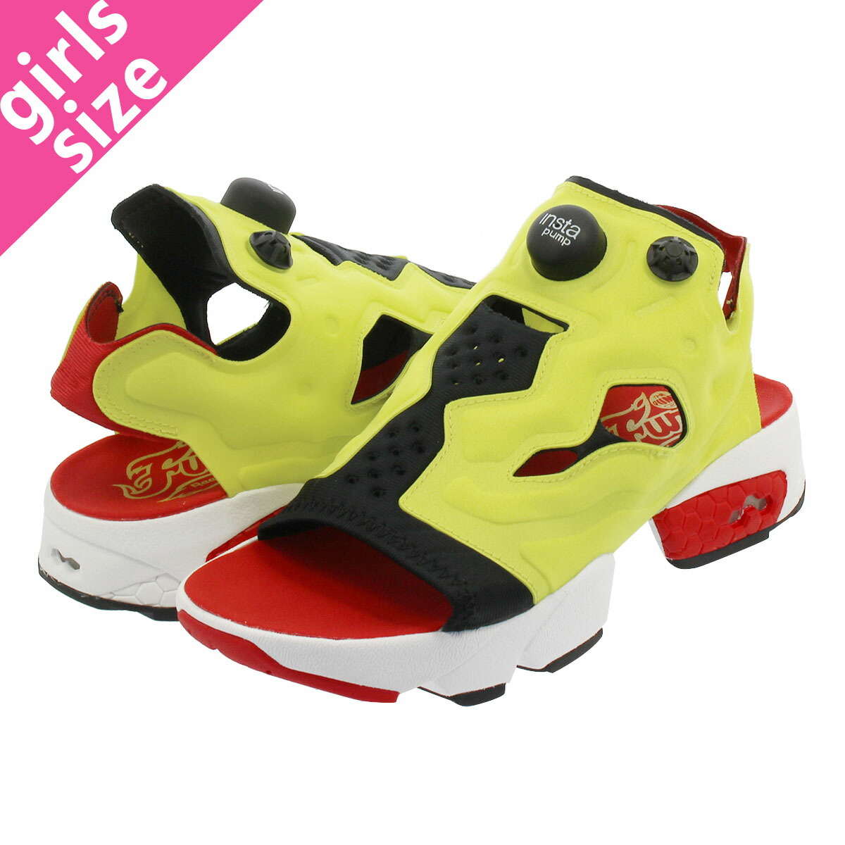 reebok insta pump fury racing green