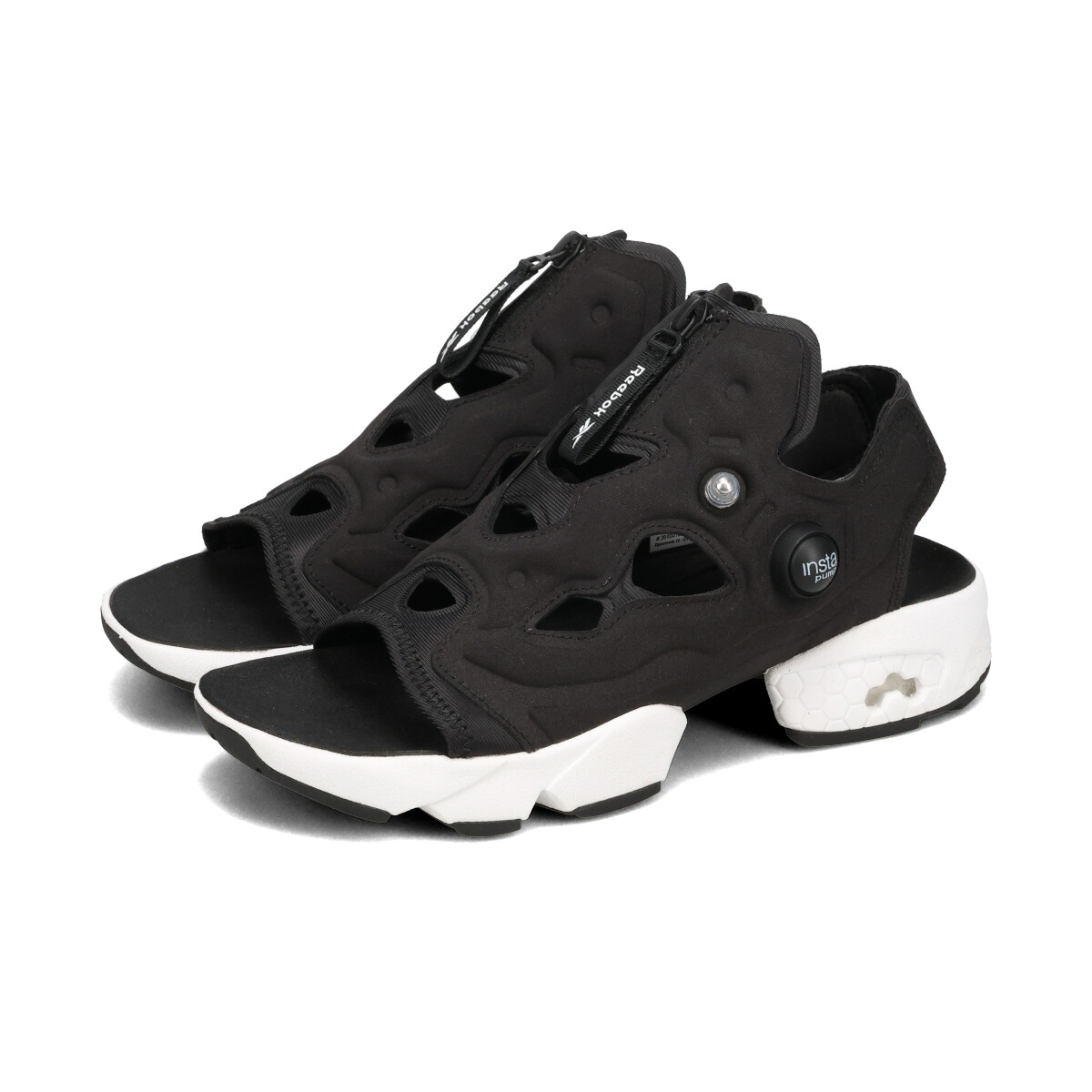 【40%OFF】 Reebok INSTAPUMP FURY SANDAL ZIP リーボック インスタポンプフューリー サンダル ジップ レディース サンダル BLACK ブラック 100202019