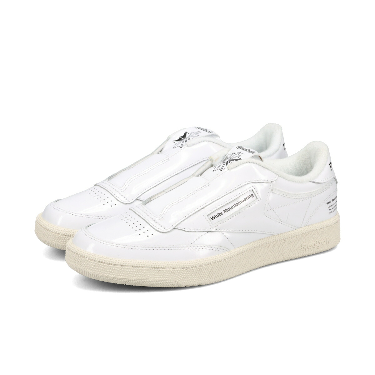 【50%OFF】 Reebok CLUB C 85 VINTAGE &times; WHITE MOUNTAINEERING リーボック ホワイトマウンテニアリング &times; クラブシー 85 ヴィンテージ ホワイト 100218232｜KICKS LAB. アウトレット店 8,580円