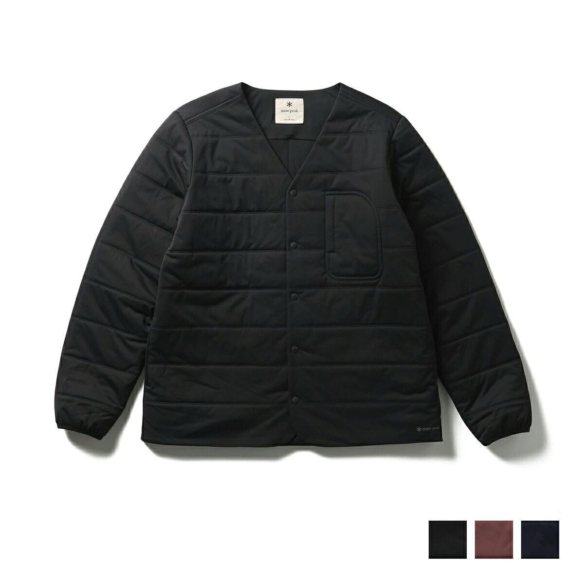 【30%OFF】 SNOW PEAK FLEXIBLE INSULATED CARDIGAN スノーピーク フレキシブル インサレーテッド カーディガン メンズ レディース トップス SW-25AU001