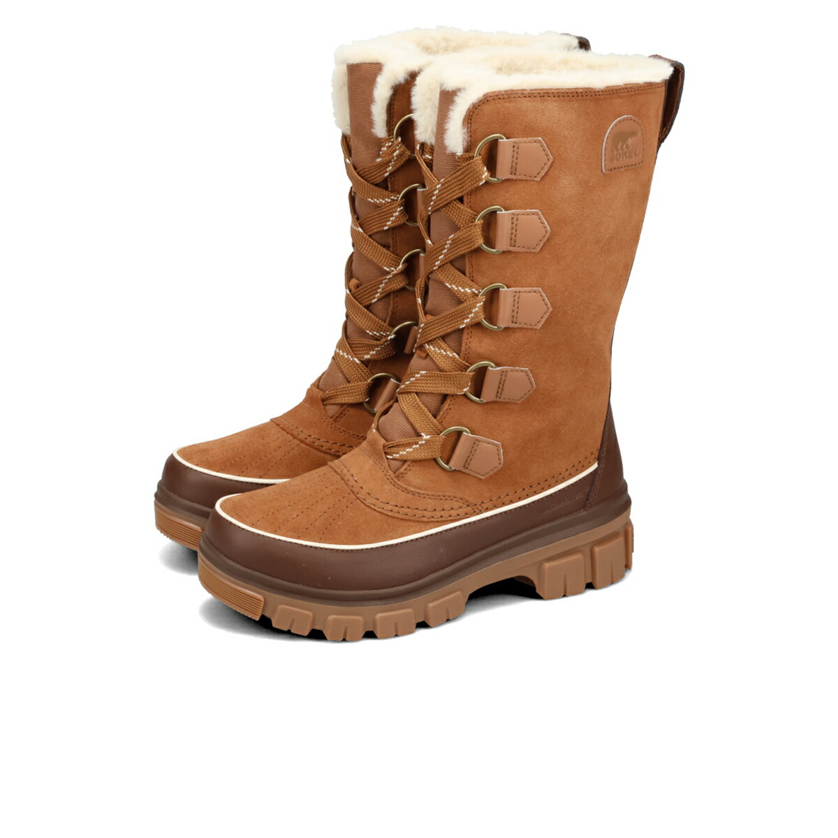 【30%OFF】 SOREL TIVOLI V TALL WATERPROOF ソレル ティボリ5 トール ウォータープルーフ レディース ブーツ VELVET TAN/TOBACCO ブラウン NL5114-242｜KICKS LAB. アウトレット店