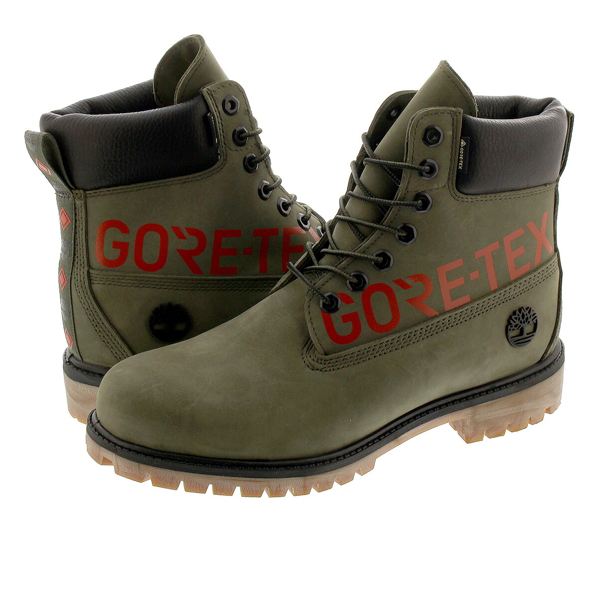 green nubuck timberlands