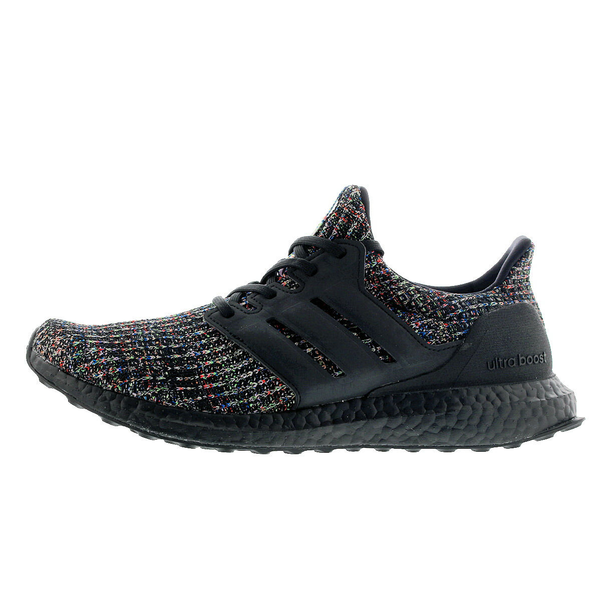 adidas ultra boost core black glow green