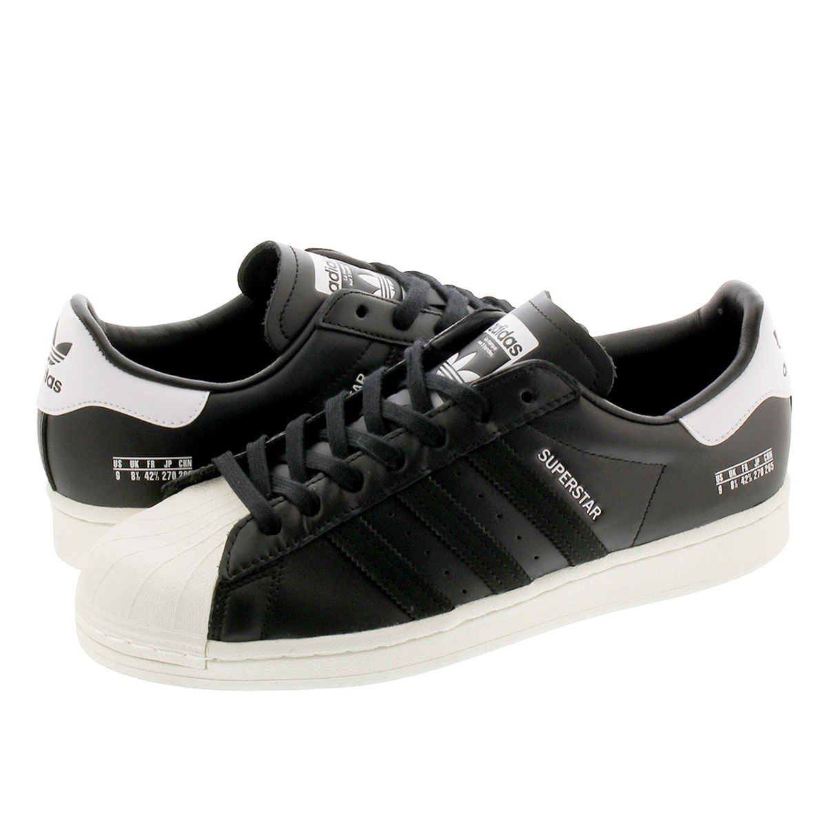 楽天市場 毎日がお得 値下げプライス Adidas Superstar アディダス スーパースター Core Black Core Black Off White Fv2809 Select Shop Lowtex