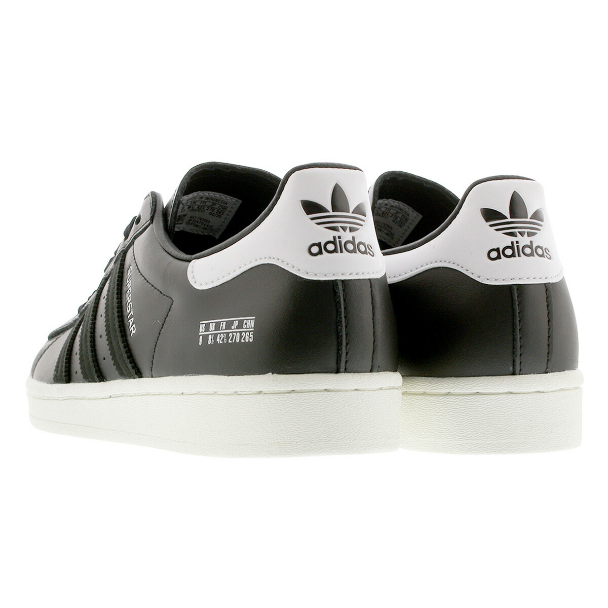 adidas superstar core black