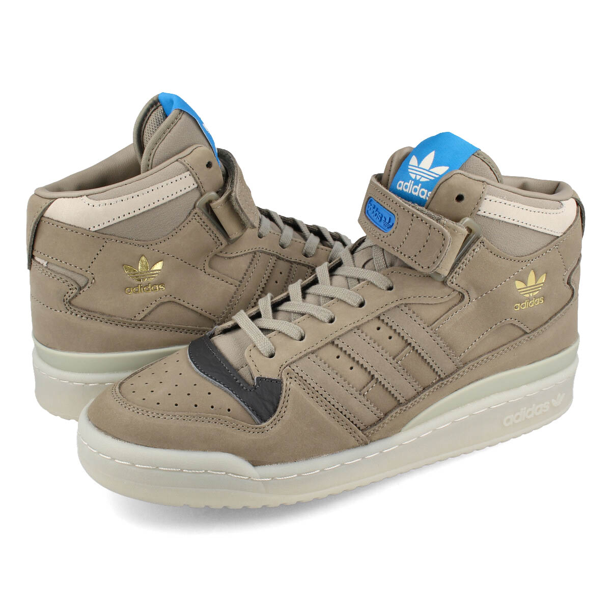 スニーカー Adidas Forum Mid アディダス オリジナルス フォーラム ミッド メンズ ミドルカット Clay Dark Grey Heather Solid Grey Sesame クレイ グレー セサミ Hq1508 Select Shop Lowtex