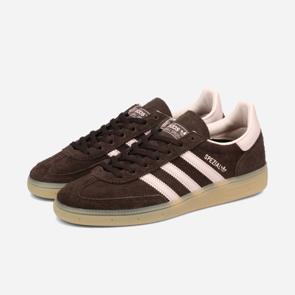 adidas HANDBALL SPEZIAL W アディダス ハンドボール スペツィアル メンズ レディース スニーカー ローカット AURORA COFFEE/SANDY PINK/GUM ブラウン IH1507