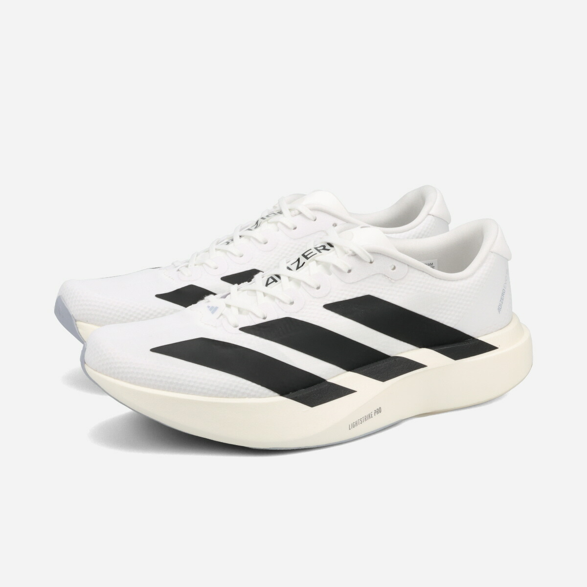 adidas ADIZERO EVO SL WOVEN アディダス アディゼロ エヴォ SL ウーブン メンズ スニーカー ローカット FTWR WHITE/CORE BLACK/DASH GREY ホワイト JR1912|KICKS LAB. 店