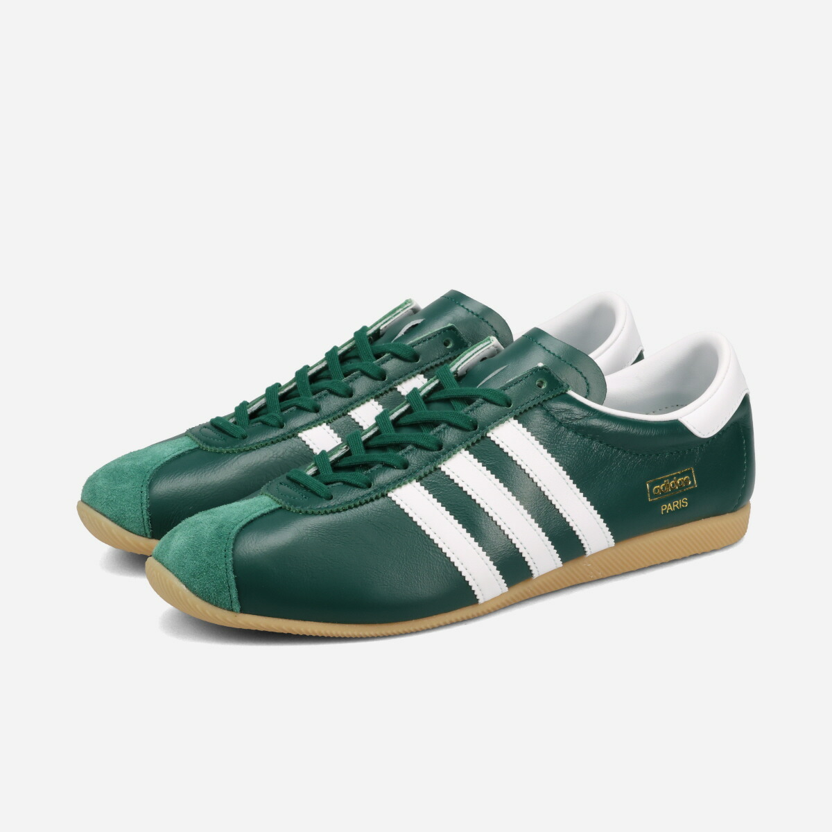 【30%OFF】 adidas PARIS アディダス パリ メンズ レディース スニーカー ローカット COLLEGIATE GREEN/CLOUD WHITE/GUM グリーン KJ1008|KICKS LAB. 店